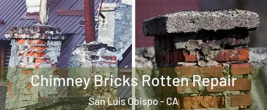  Chimney Bricks Rotten Repair San Luis Obispo - CA