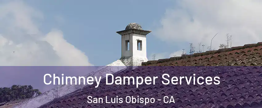  Chimney Damper Services San Luis Obispo - CA