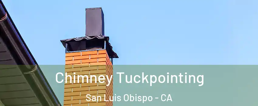  Chimney Tuckpointing San Luis Obispo - CA