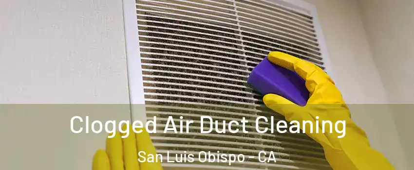  Clogged Air Duct Cleaning San Luis Obispo - CA