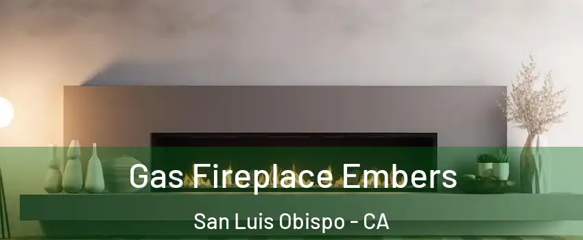  Gas Fireplace Embers San Luis Obispo - CA