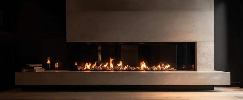 Gas Fireplace Ember Bed Design Services in San Luis Obispo, California