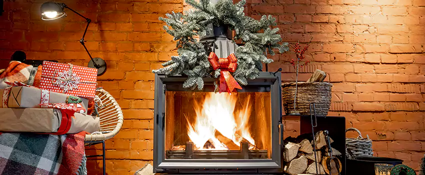 Travis Industries Linear Gas Fireplace Installation in San Luis Obispo, California